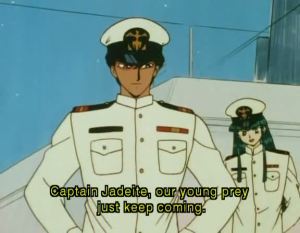 "Good. I need an audience for my latest fabulous outfit"