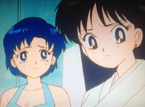 Ami's doing her best to pretend like she cares