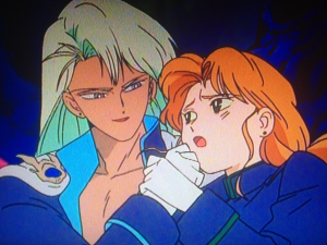 "Who's my snuggums? Who's my widdle evil Zoi-baby?"