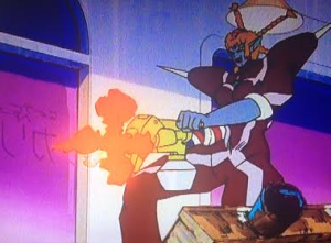 Where is she keeping all this equipment?