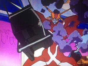 It's a shame that a gun isn't a typical barber's tool, this episode would have gone a lot quicker