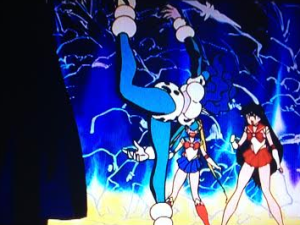 "I know you just saved our lives, Tuxedo Kamen, but that was still a dick-move."