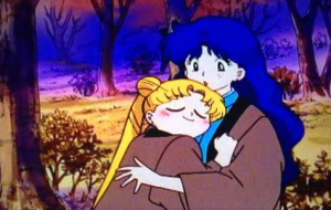 I think this is one of 3 times Usgai ever shows affection for her biological mother