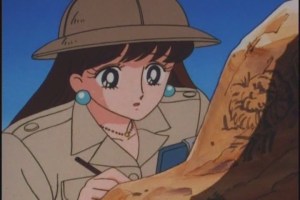 "It's a good thing I'm in the middle of Africa completely alone but still wearing makeup and these over-sized earrings."