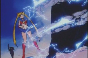 It's essentially the same effect as having been shoved inside of a short-circuiting washing machine