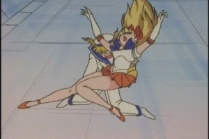 Sailor Venus' legs look MASSIVE here