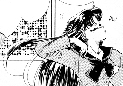 I love her attitude but, again, not enough of it in the manga