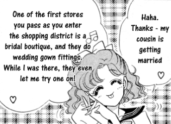 She's in such a great mood...!