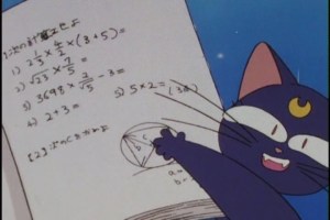 One of her questions is "5 X 2 =", which I think is an appropriate level for her