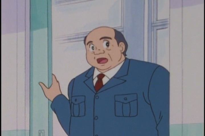 "Hey you have a phone call from a man heavily breathing down the phone."