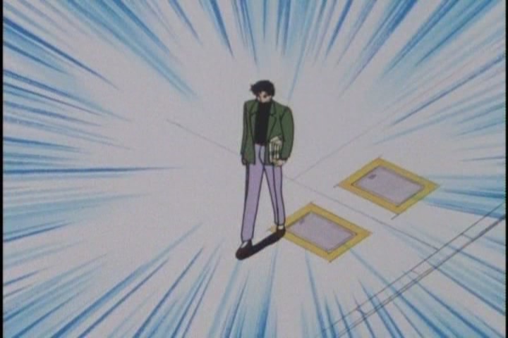 This is literally all we see of this guy all episode