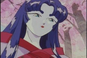 "Oh that's a lovely kimono, but could you help me please. Oh now your eyes are glowing red, I bet that makes it hard to see at night."