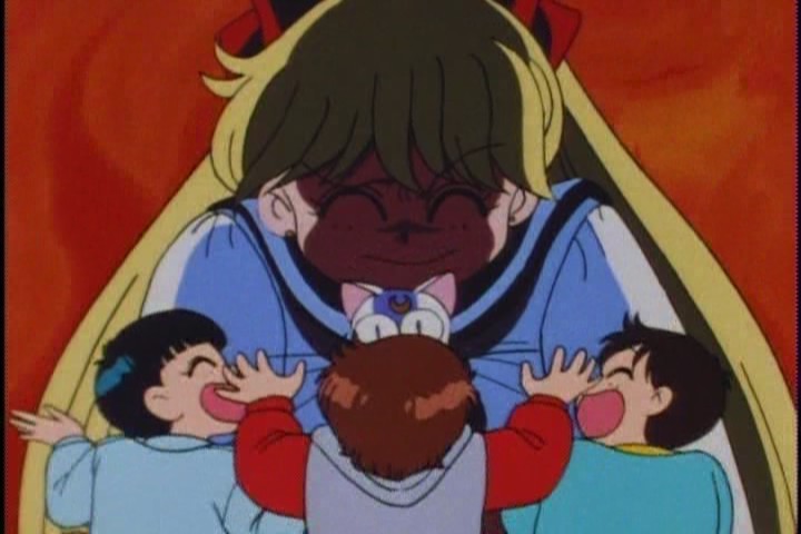 Another kid adds in "Of course that'll be hard with your looks!" Gosh, they start young