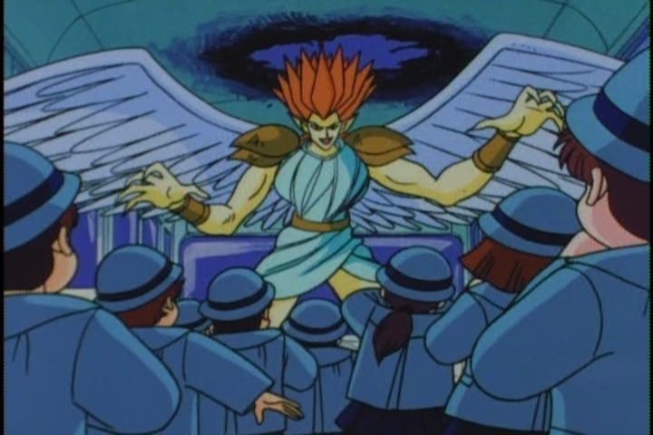 "Hi kids! I'm going to suck you energy now, in a completely platonic way. Make sure the police know that I only grabbed you by the neck, OK?"