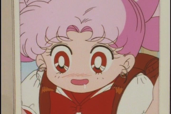 Lesson 1, Chibi-Usa - youre never too old for ice-cream. Unless you have pneumonia