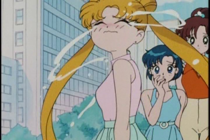 Untalented she may be, but the girl can cry on an olympic level