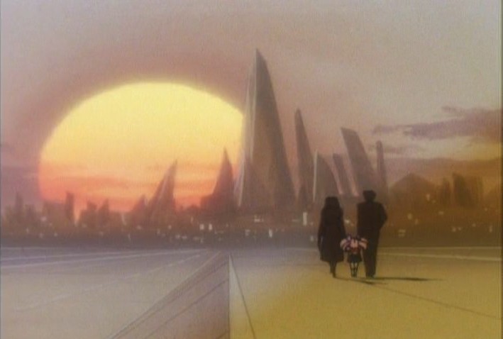 I love all the art related to Crystal Tokyo, but this is one of my favourite shots