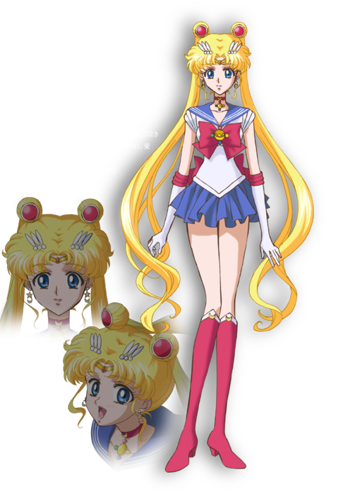 Sailor Moon Crystal - Sailor Moon's new design