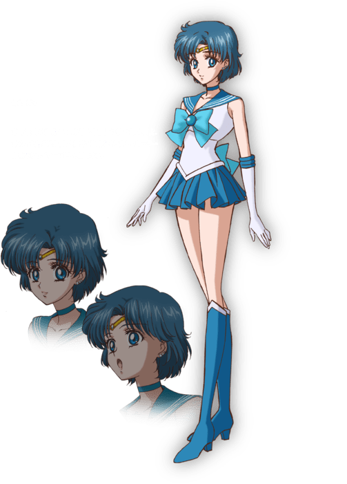 Sailor Moon Crystal - Ami's new design