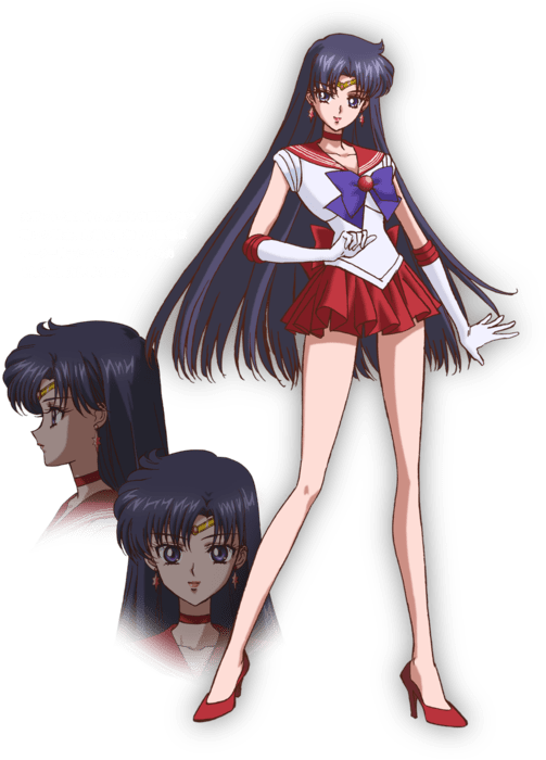Sailor Moon Crystal - Sailor Mars' new design