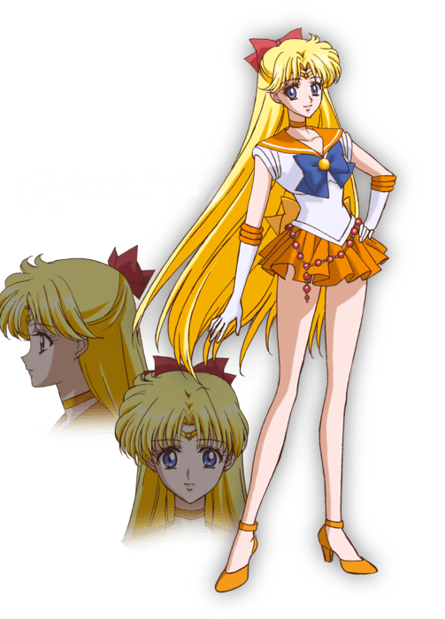 Sailor Moon Crystal - Sailor Venus' new design