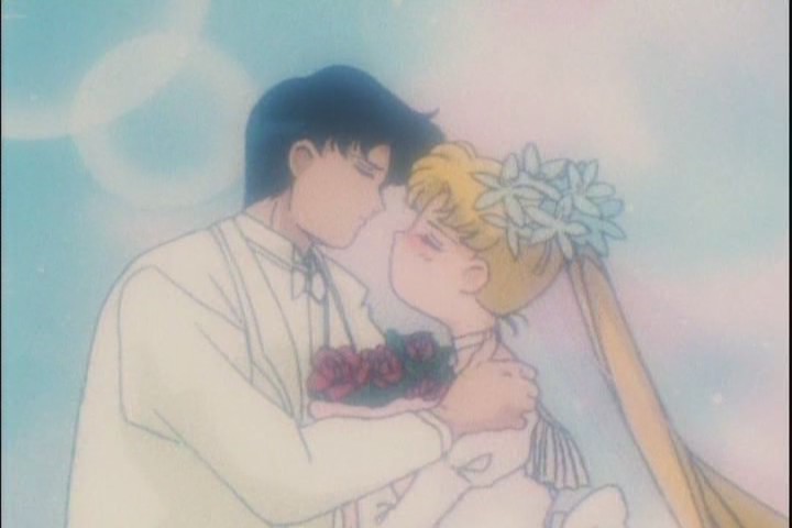 For one it doesnt end with Mamoru having to take a cold shower