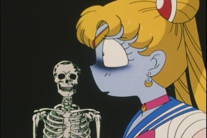 Im completely on Sailor Moons side here, that thing is pretty creepy. Add a small girls voice and its terrifying