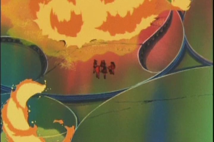 "OW. Fire extinguishers are just over there guys. No? Seriously?"