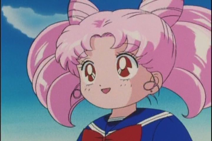 Chibi-Usa sees her family