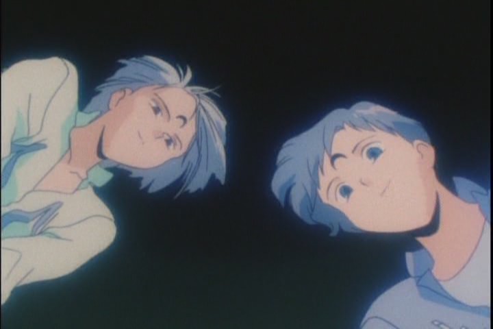 "Look, brother! A dead rabbit!" "Yes, isn't it beautiful? We never get anything so wonderful on Nemesis."