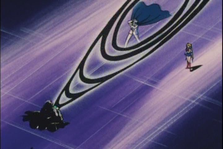 Where did that awesome white blast go? The one that turned Saphir into KFC?