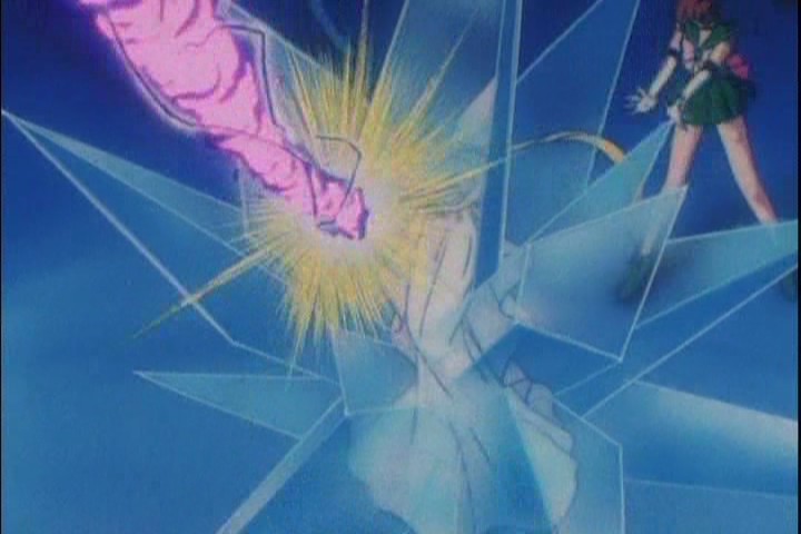 "Quick! Cover her in crystal!" "Ok there. Now what." "Now we wait." "For...?" "...uh oh."