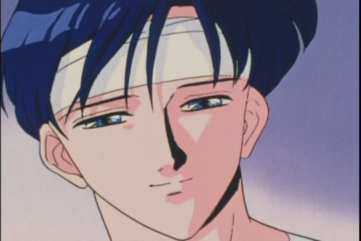 Yeah, that's totally the smile of someone who is going to survive the episode