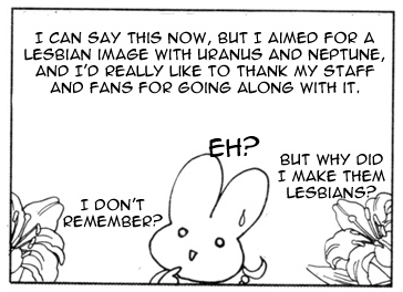 Sailor Moon manga - behind the scenes 2