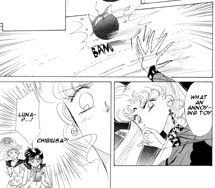 "She hit Luna-P" "There's no getting her back. She must die."