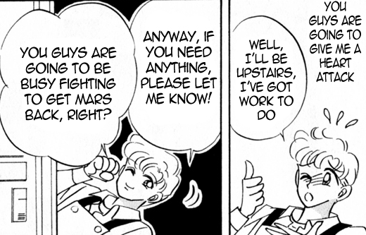 Just remember - blonde guys in Sailor Moon manga = lame