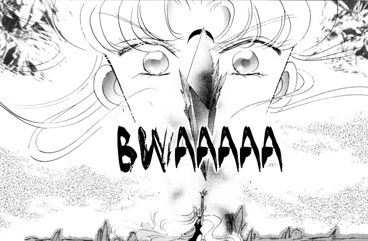 "I'M DEFINITELY EVIIIL! And probably won't turn good in the next act."