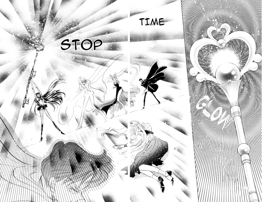 There's a bunch of great double-page spreads in this act