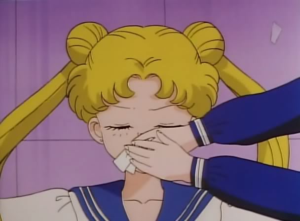 I'm not sure she's trying to wake her up anymore...