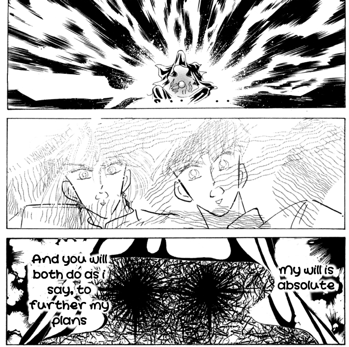 "Look into my eyes, look into my eyes, not around the eyes, look into my eyes..."