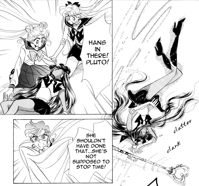 "Well she was about to die anyway, so it seems like a fair trade to be honest."