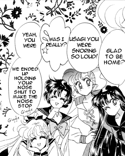 "OK, so I'm back home. I feel like I missed about 40 pages of manga."