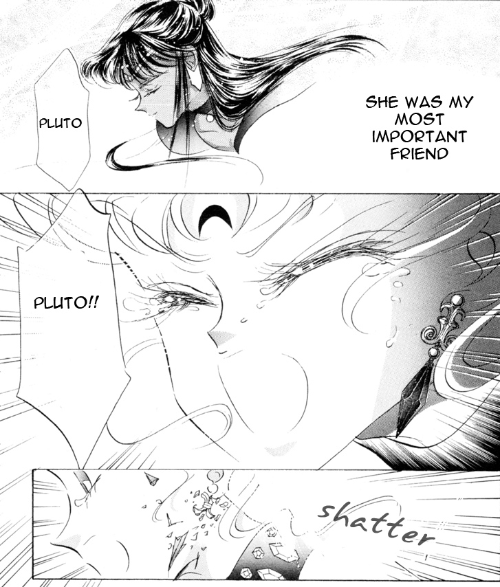 So her return to Chibi-Usa wasn't facilitated by her resolver her relationship with her parents, it was Pluto... Hrmm...