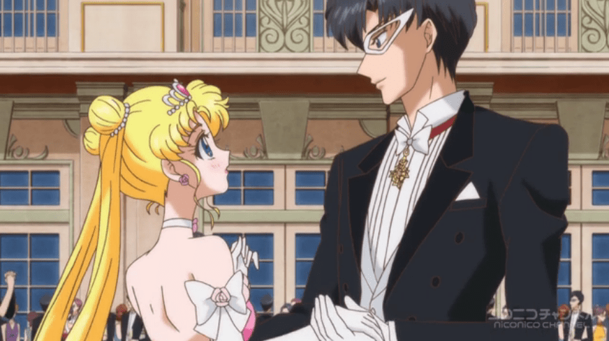 Sailor Moon Crystal - Usagi and Mamoru dancing