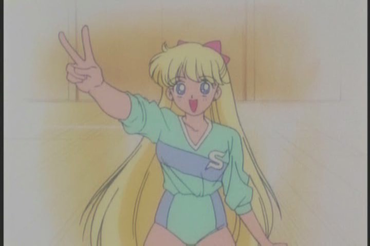 They conveniently cut away before she gave another hand gesture to the losing team, one that was a little more rude