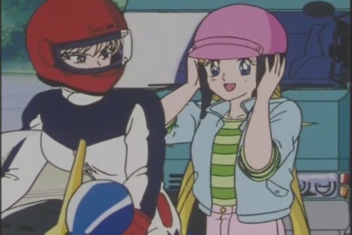 "I suppose technically I'm safer on the bike than on the street..."