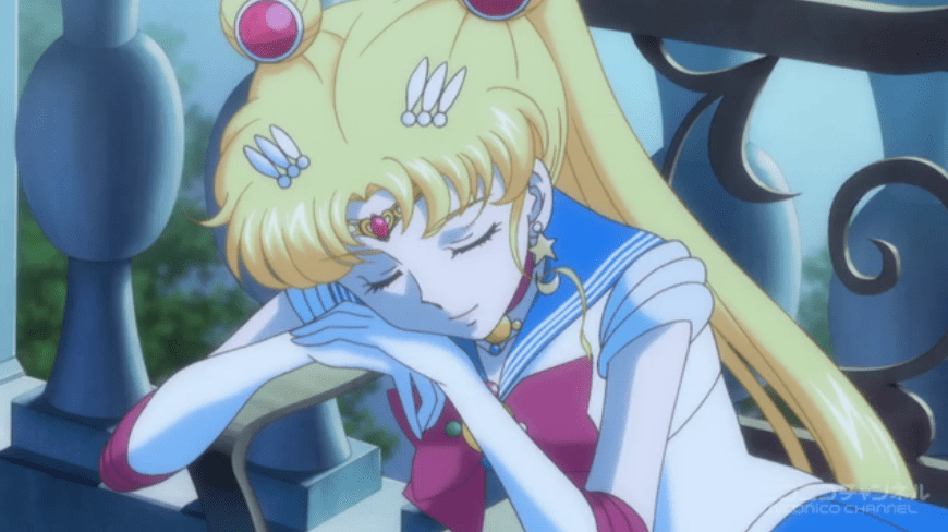 Sailor Moon Crystal - Sailor Moon asleep