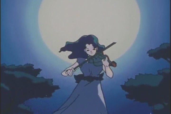 Who cares why she's playing in the park at night, it looks darn cool