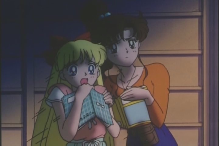 Minako and Makoto shocked