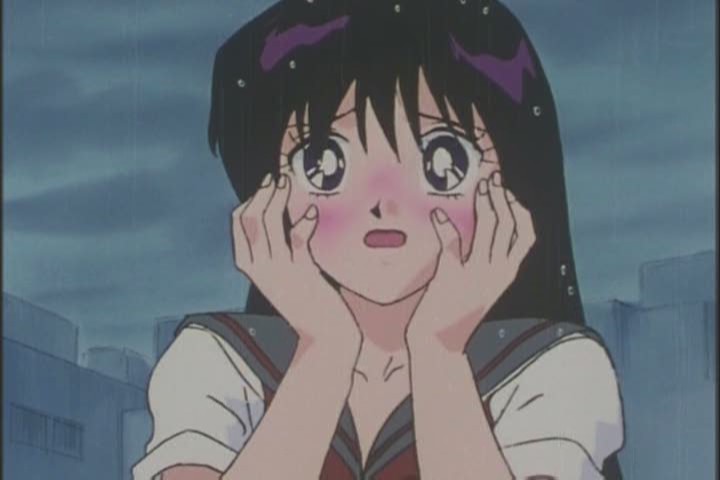 This makes me feel really bad about myself, and I'm not even the one she's looking at. Call it empathetic guilt